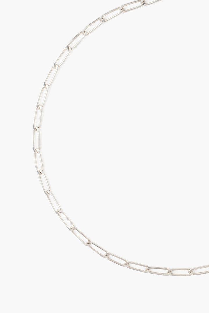 Cable Chain Necklace - Silver