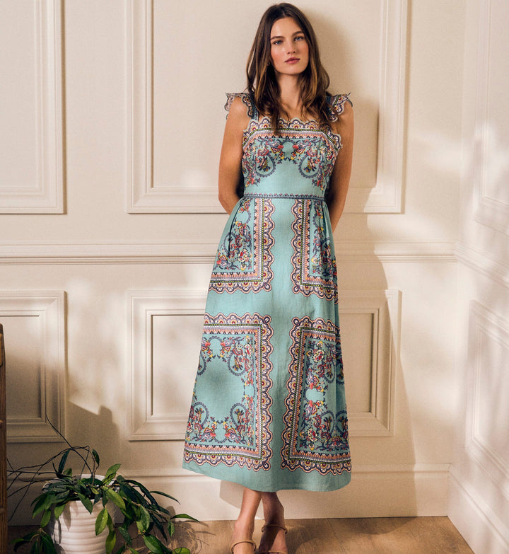 Veronique Ankle Dress - Bleura