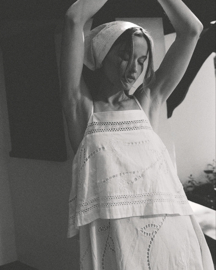 Winslow Midi Dress - Ivory