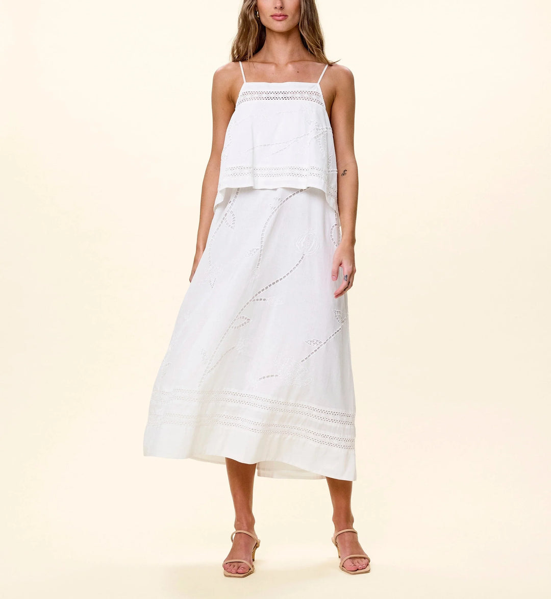 Winslow Midi Dress - Ivory