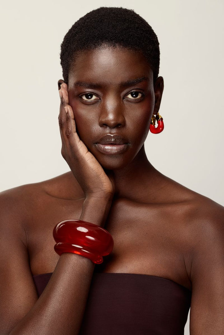 Organic Hoops - Cherry