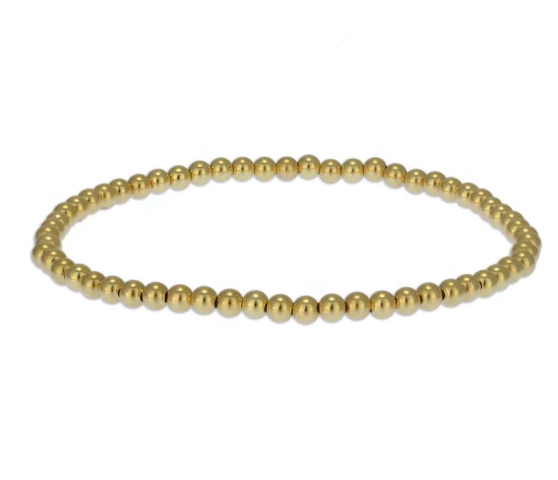 Plain Bracelet 3mm - Gold