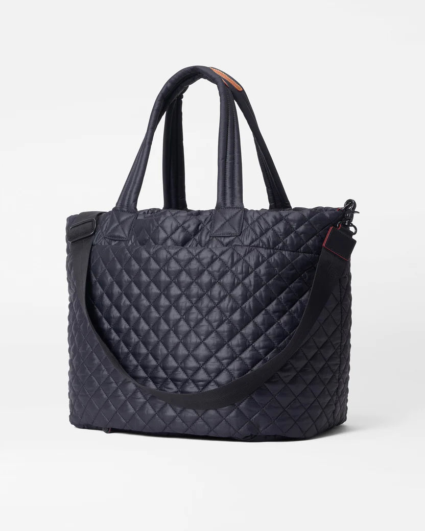 Large Metro Tote Deluxe - Black