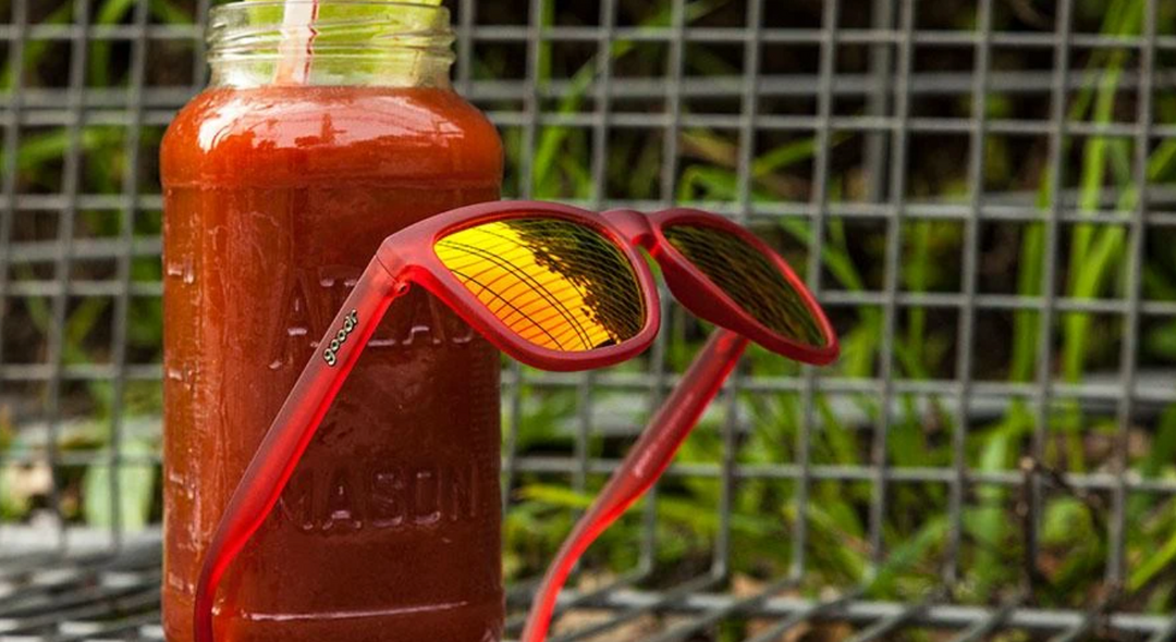 Phoenix at a Bloody Mary Bar Sunglasses