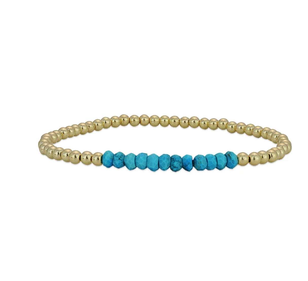 Turquoise Section 3MM Bracelet