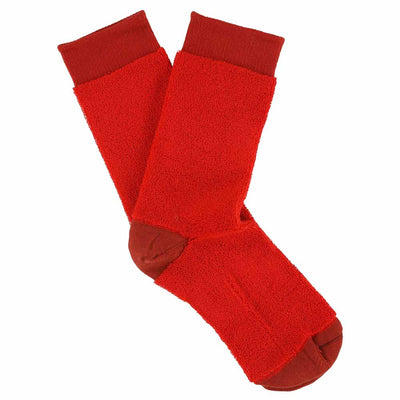 Fluffy Sock - Red