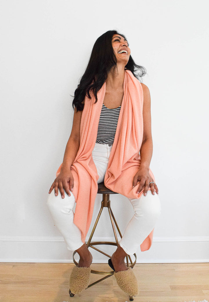 The Cashmere Travel Wrap Nectar