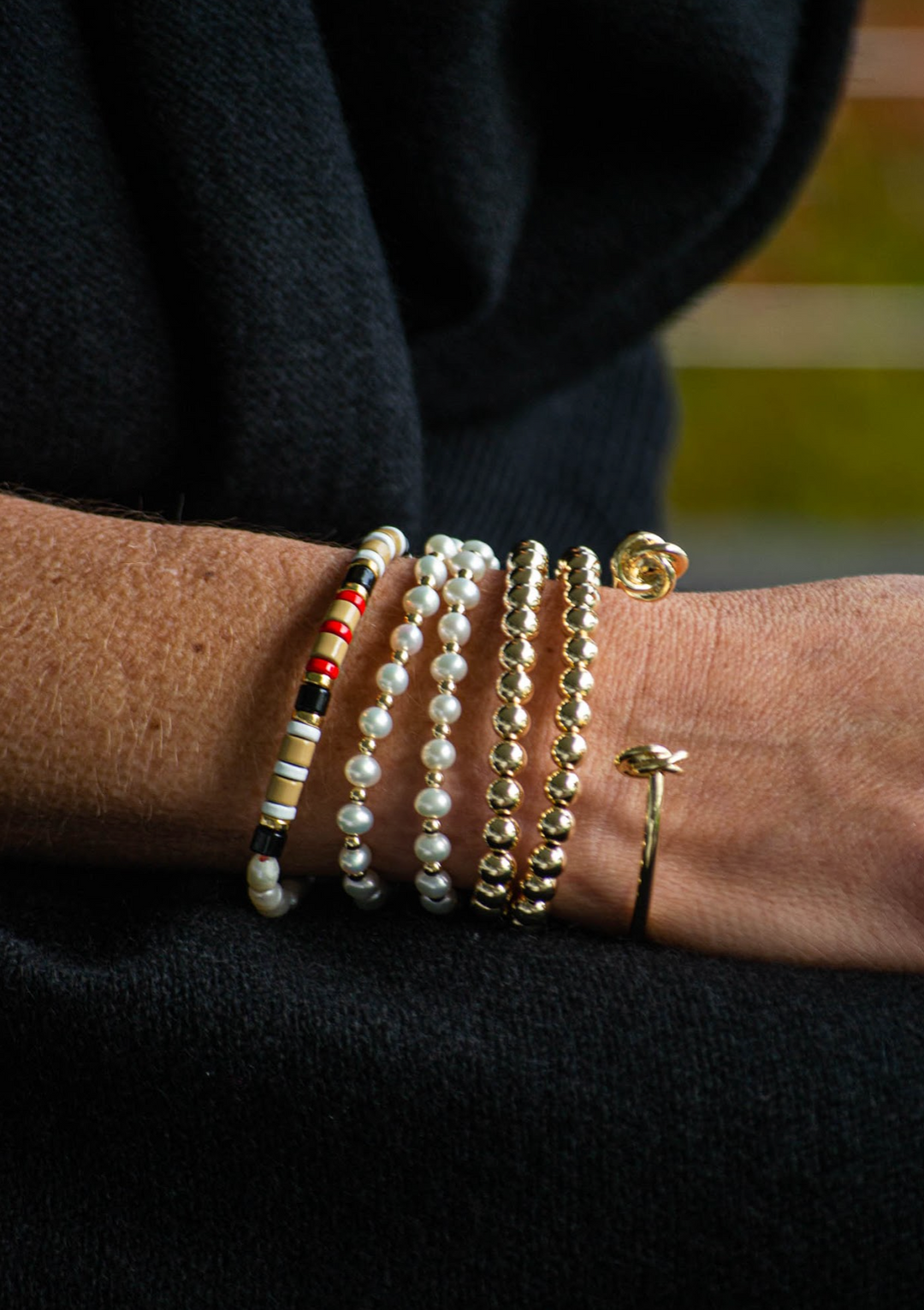 Plain Bracelet 6mm -  Gold