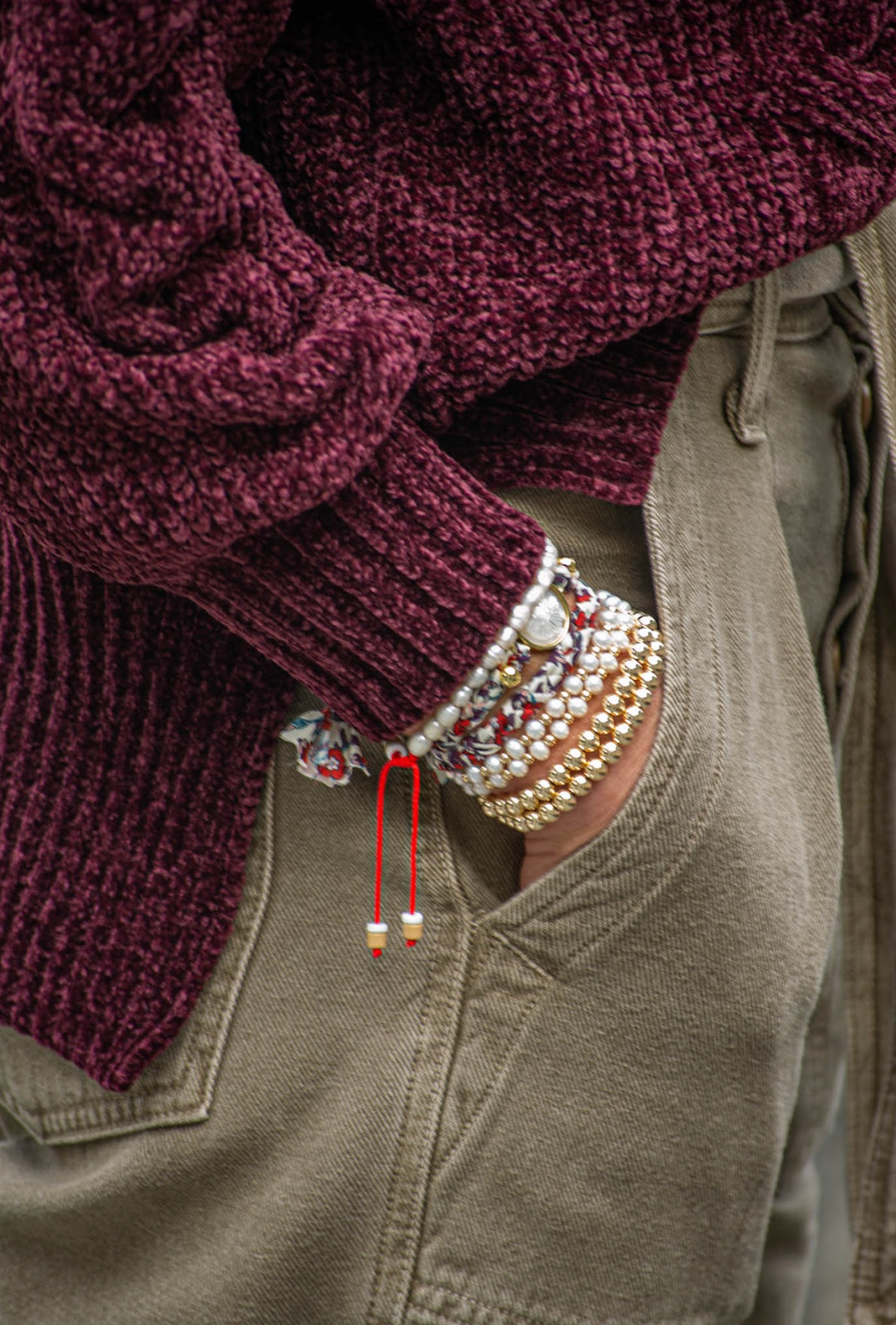 Plain Bracelet 6mm -  Gold