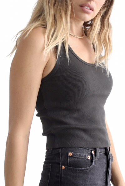 Blondie Tank- Black