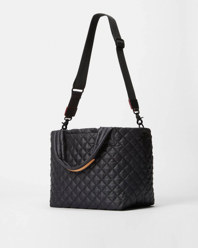 Small Metro Tote Deluxe - Black