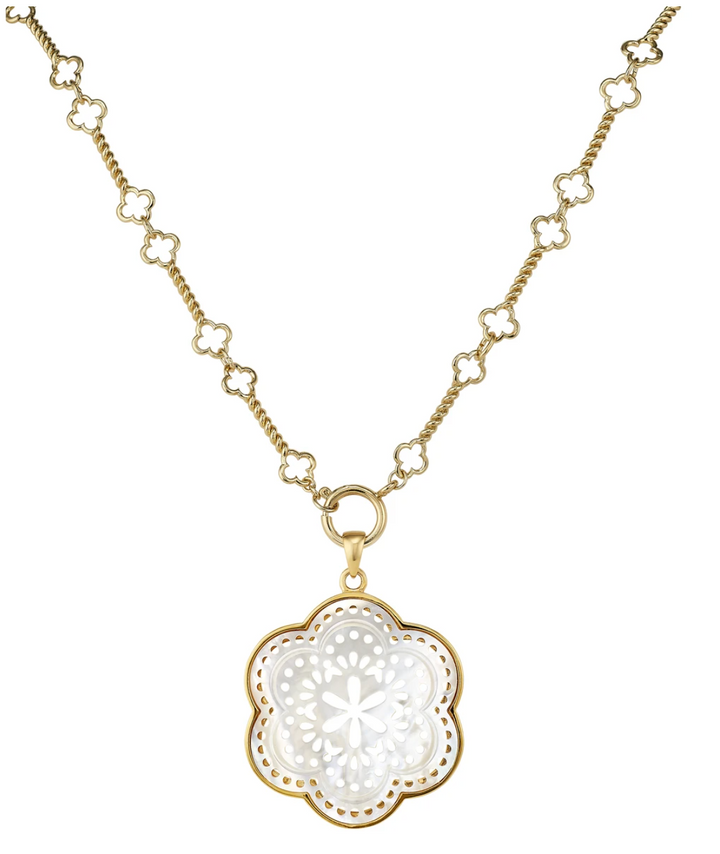 Tamarin Flower Pendant