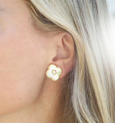 Angelina Stud- Pink