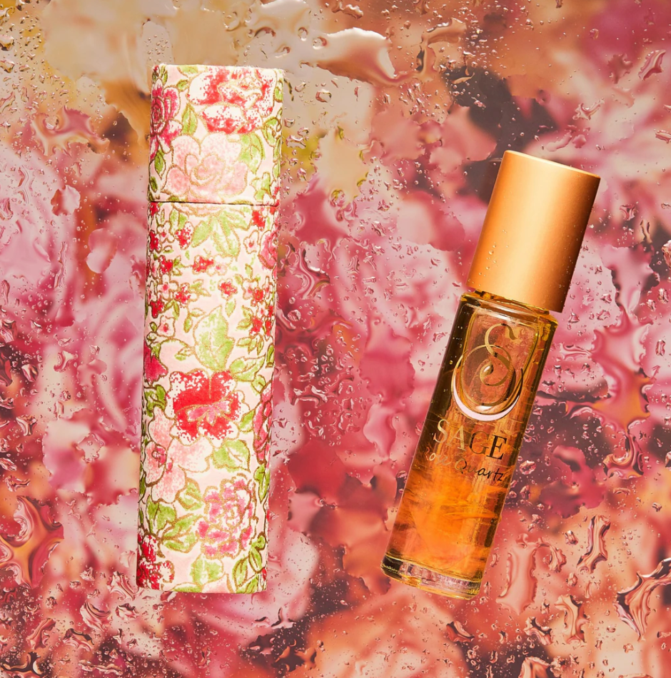 Rose Quartz Perfume Oil Roll