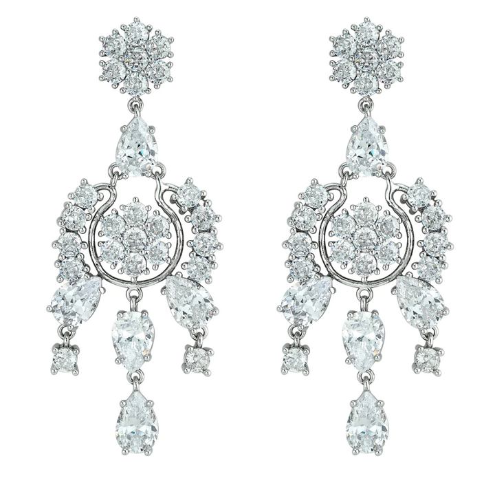 Louisa Chandelier- Silver