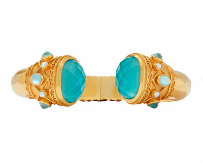 Savannah Cuff- Irid Bahamian Blue