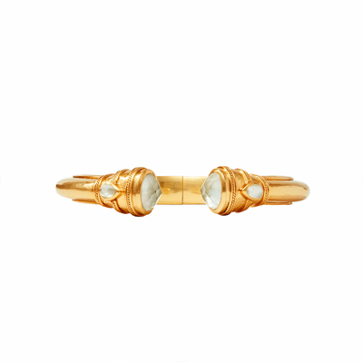 Cannes Demi Cuff - Clear Crystal